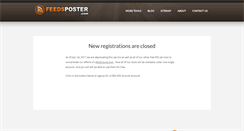 Desktop Screenshot of feedsposter.com